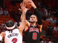 星空体育-公牛主场胜热火，拉文砍下高效分