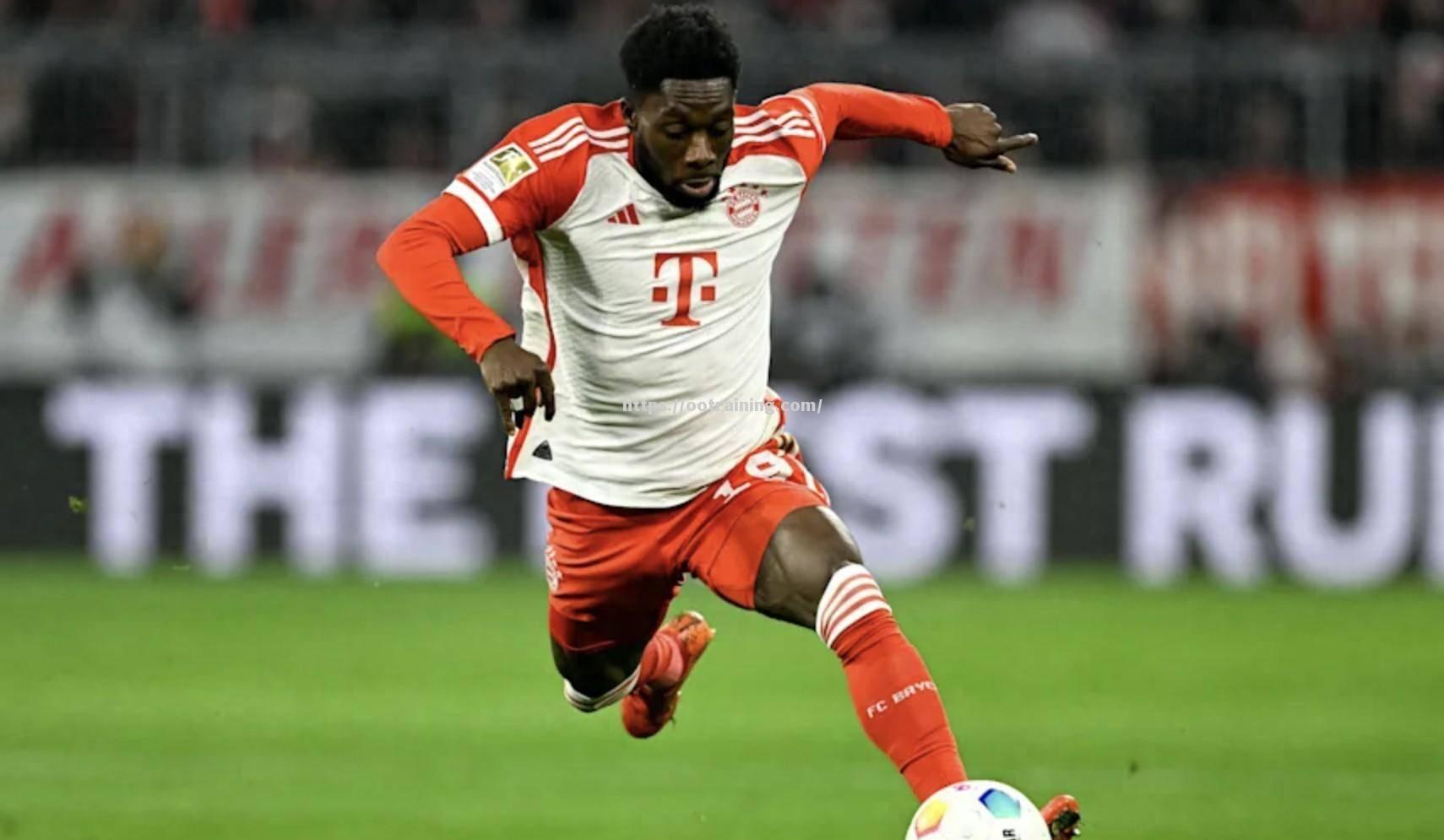 拜仁慕尼黑后卫阿拉巴赛季结束合同