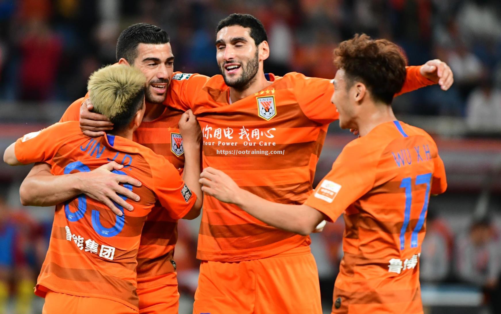 山东鲁能客场大胜大连一方，喜获胜利